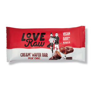 Milk Chocolate Wafer Bar - Love Raw
